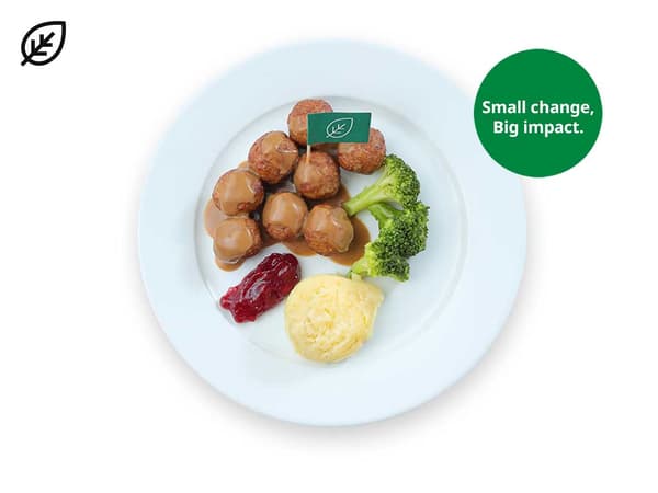 8pcs Plant Ball  with Mashed Potato & Broccoli