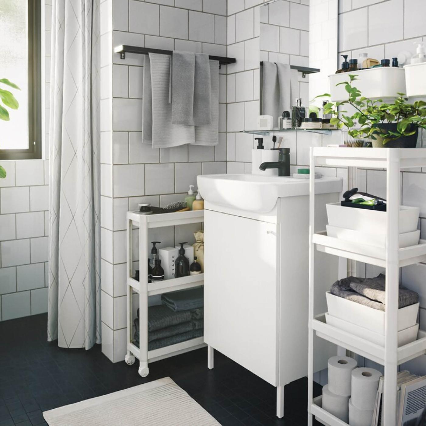 A bathroom update for a smart restart