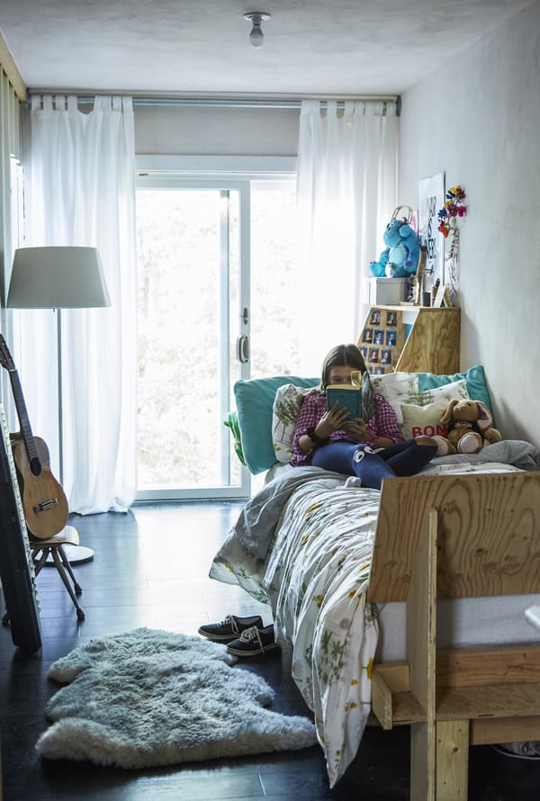 A child’s bedroom.
