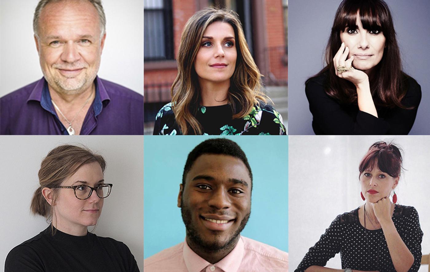 A collage of six headshots.