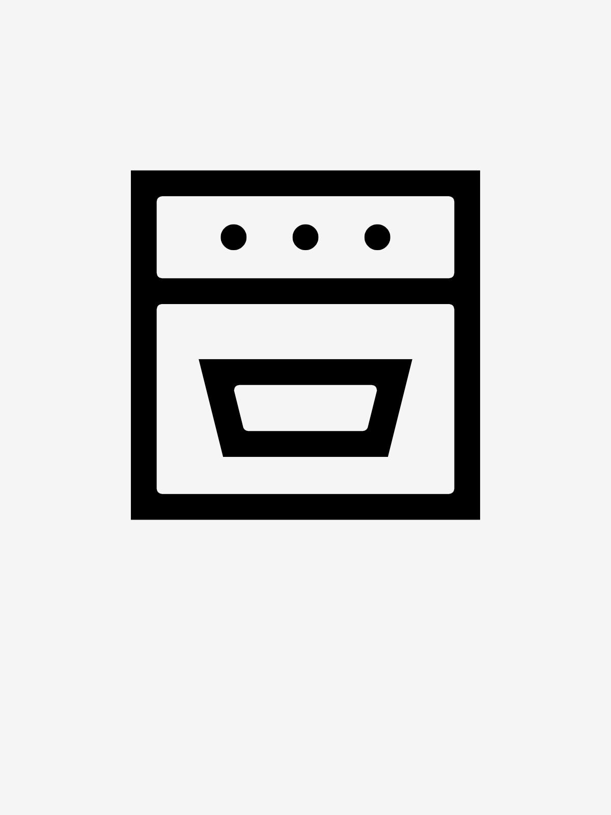 A dishwasher-safe symbol in black