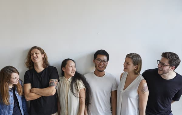 A group portrait of Nest residents.