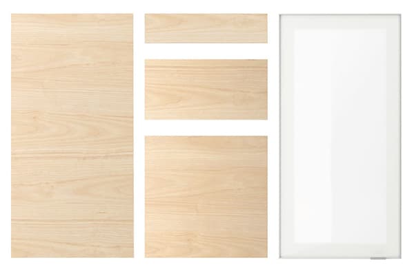 ASKERSUND light ash kitchen doors