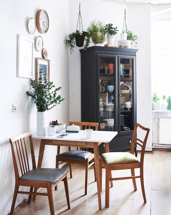 Add a small table to your kitchen.