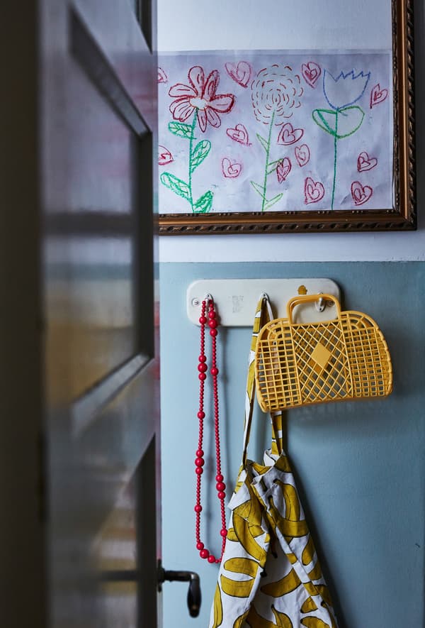 Add hooks to make organised living easy.
