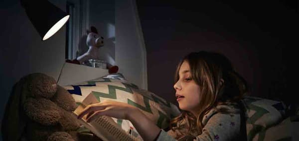 an-ikea-reading-lamp-with-led-bulb-to-save-energy