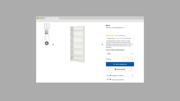 Animated gif of the location of the assembly instructions