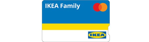 Ansicht der IKEA Family Kreditkarte