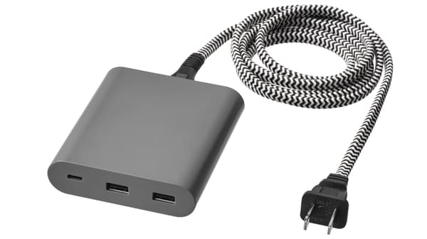 ÅSKSTORM 40W USB charger dark gray