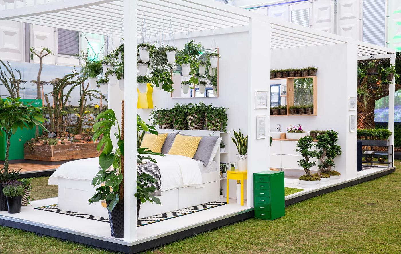 ‘At Home with Plants’ co-created with IKEA and Indoor Garden Design at the RHS Chelsea Flower Show