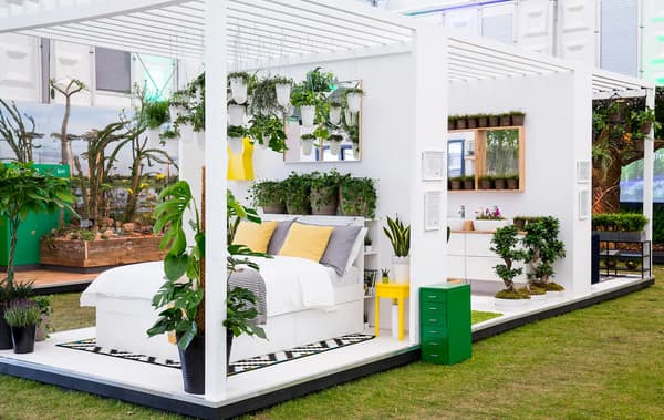 ‘At Home with Plants’ co-created with IKEA and Indoor Garden Design at the RHS Chelsea Flower Show