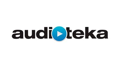 Audiotéka logo.