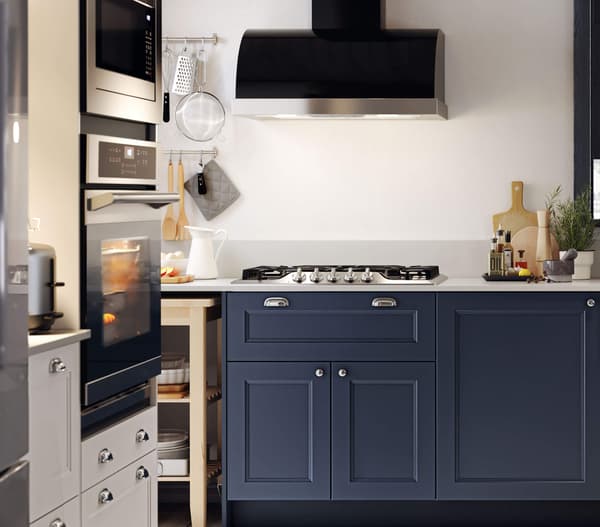 AXSTAD blue kitchen fronts