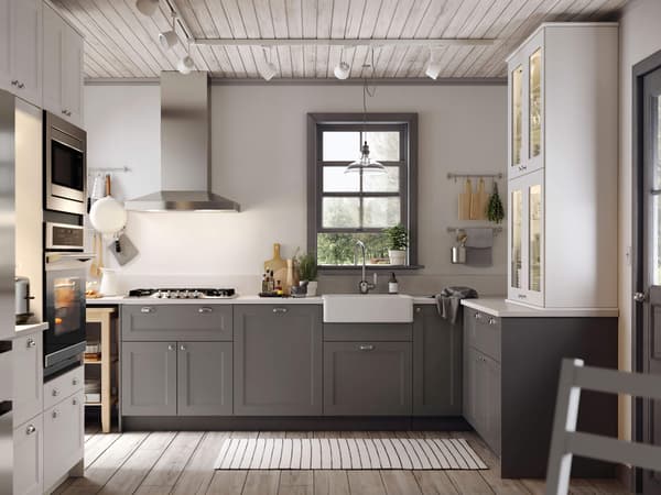 AXSTAD grey kitchen fronts