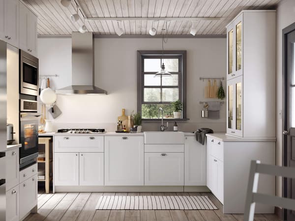 AXSTAD white kitchen fronts