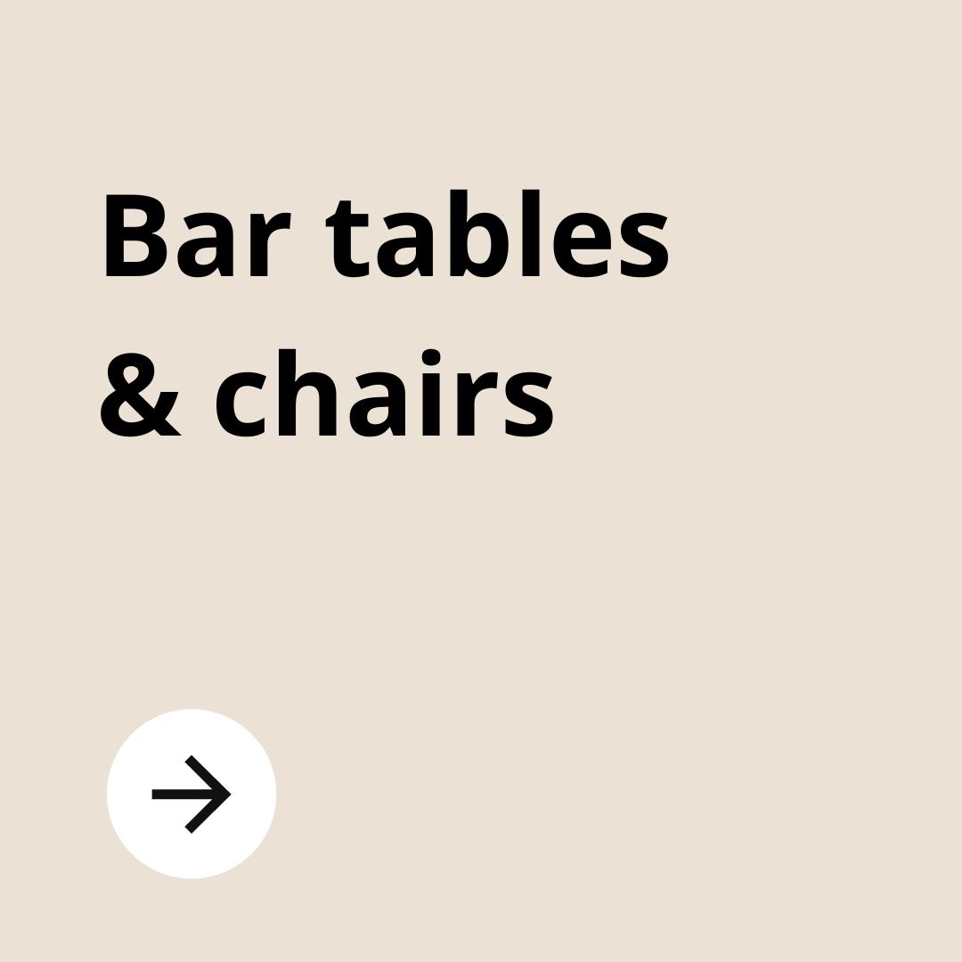 Bar tables & chairs