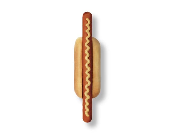 Beef hot dog