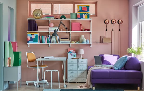 Bei wenig Platz Home Office in Raum integrieren