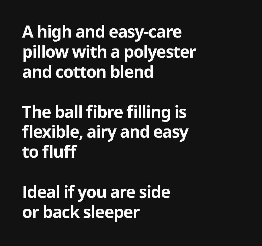Benefits pillow