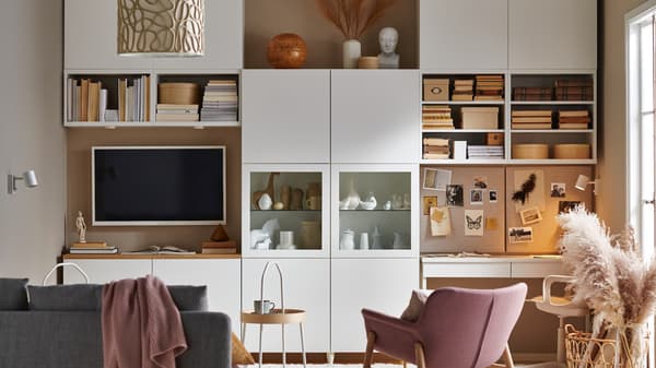 BESTA Aufbewahrungsplanung für dein Wohnzimmer