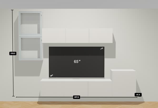 BESTÅ storage bundle 3