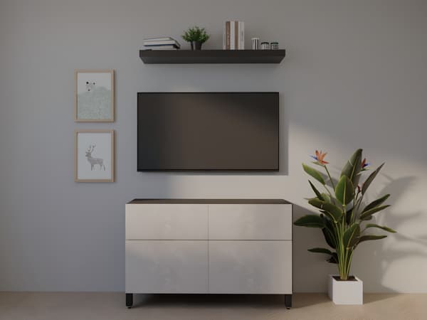 BESTÅ Storage combination w doors/drawers