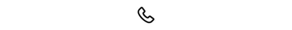 Black and white vector icon of a telephone, to illustrate IKEA home design service