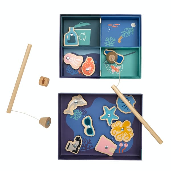 BLÅVINGAD fishing game