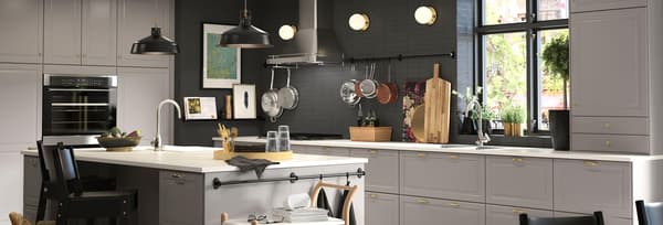 BODBYN gray kitchen