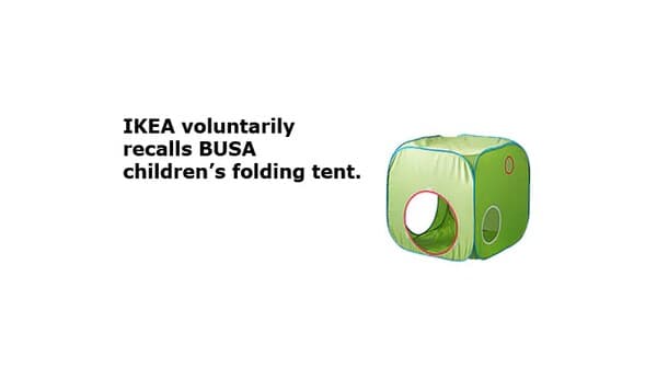 BUSA children’s folding tent.