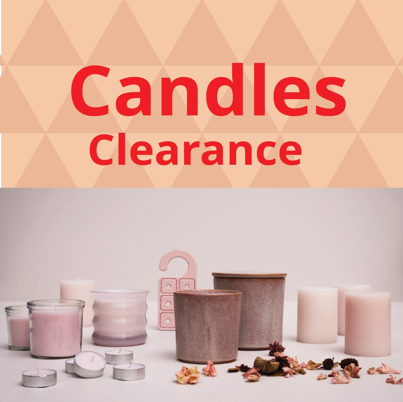 candle clearance