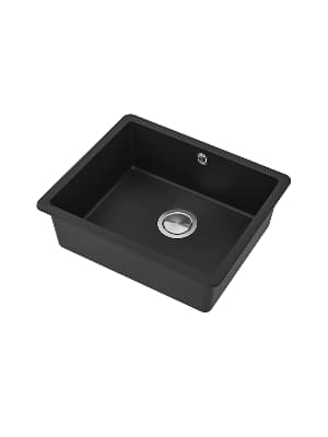 Černý granitový kuchyňský dřez IKEA