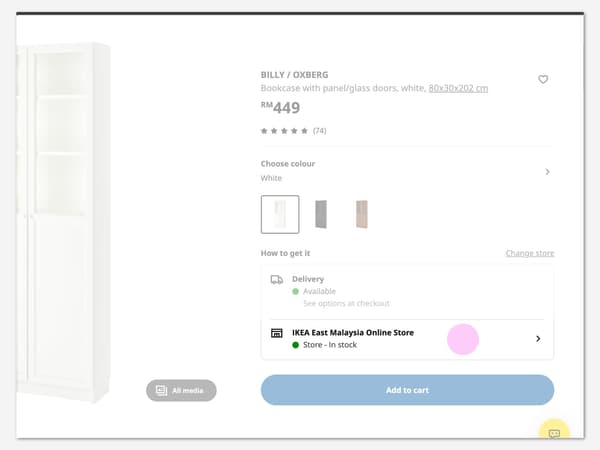 Check the items stocks level for your preferred store