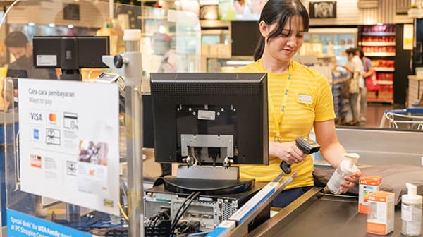 Checkout at IKEA