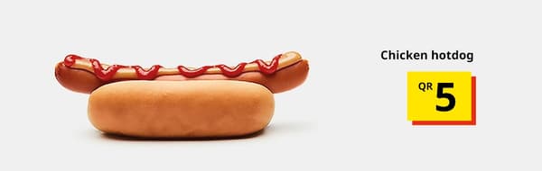 Chicken hotdog