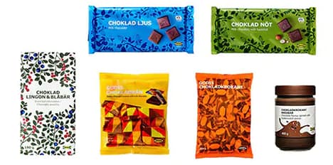 Chocoladeproducten veiligheidswaarschuwing ikea