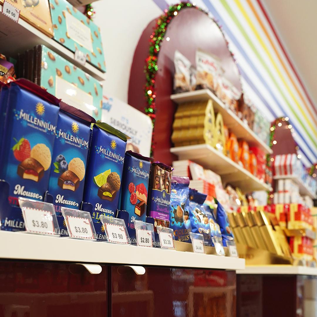 Chocolate and candy store in Singapore designed by IKEA for Business: Business Interior Design Service