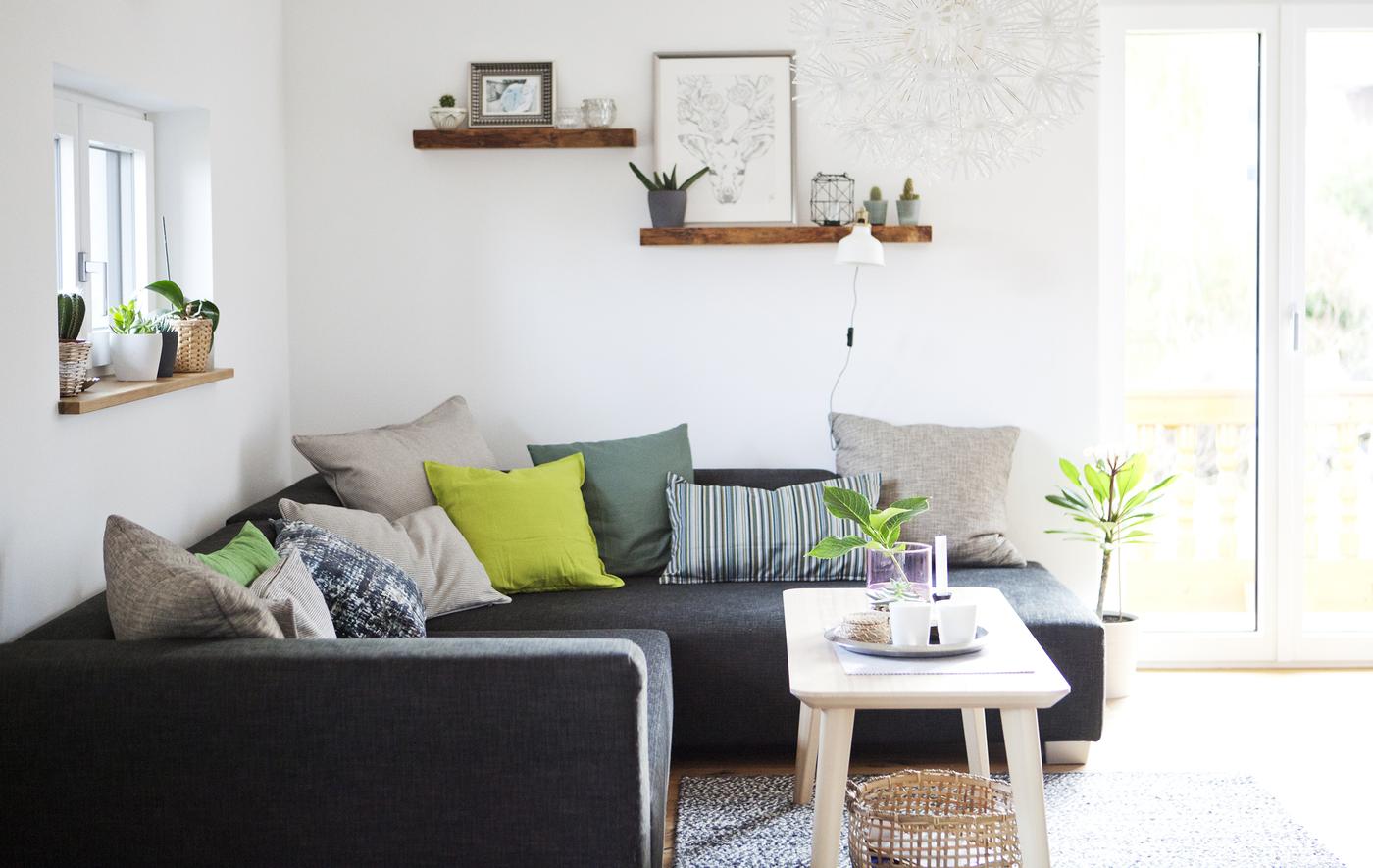 Choisissez des textiles dans des couleurs de saison