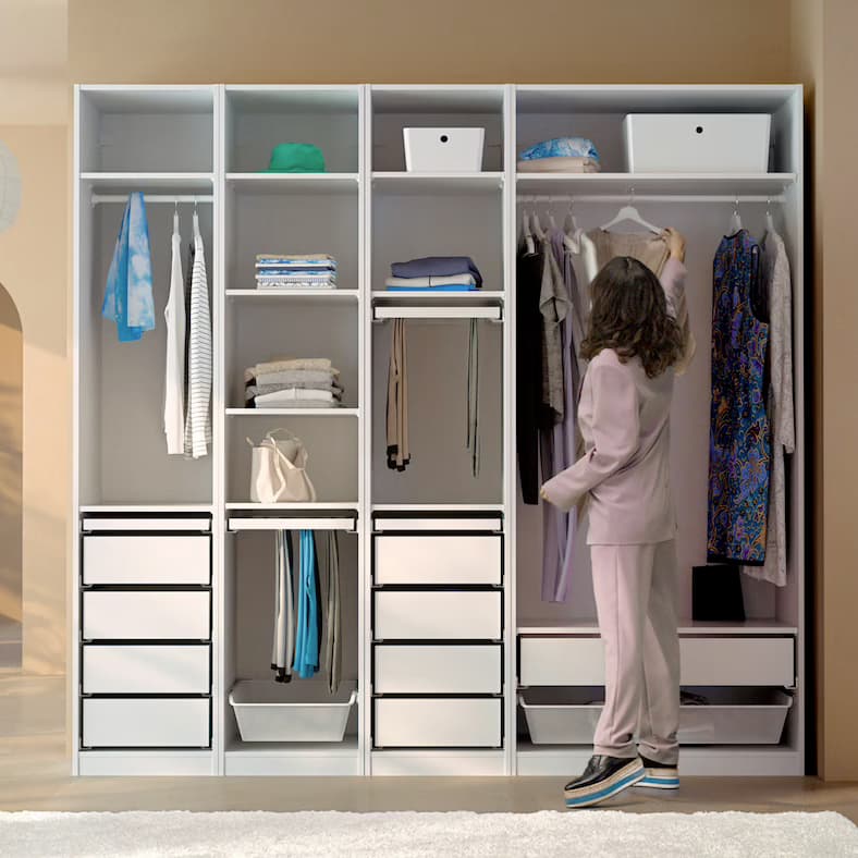 Choisissez un dressing PAX pré-planifié
