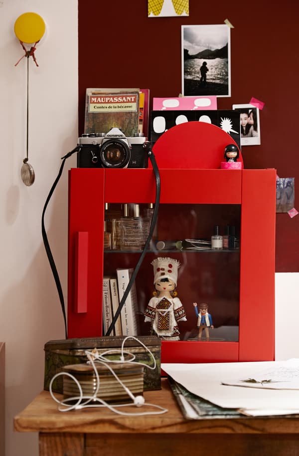 Choose storage that shows off their favourite items.