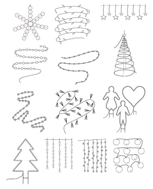 Christmas lighting