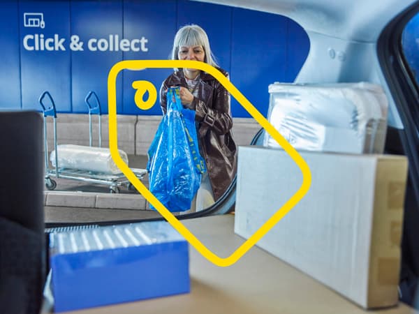 Click&Collect image with a promo icon