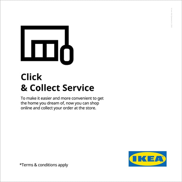 Click & Collect service at IKEA Tebrau
