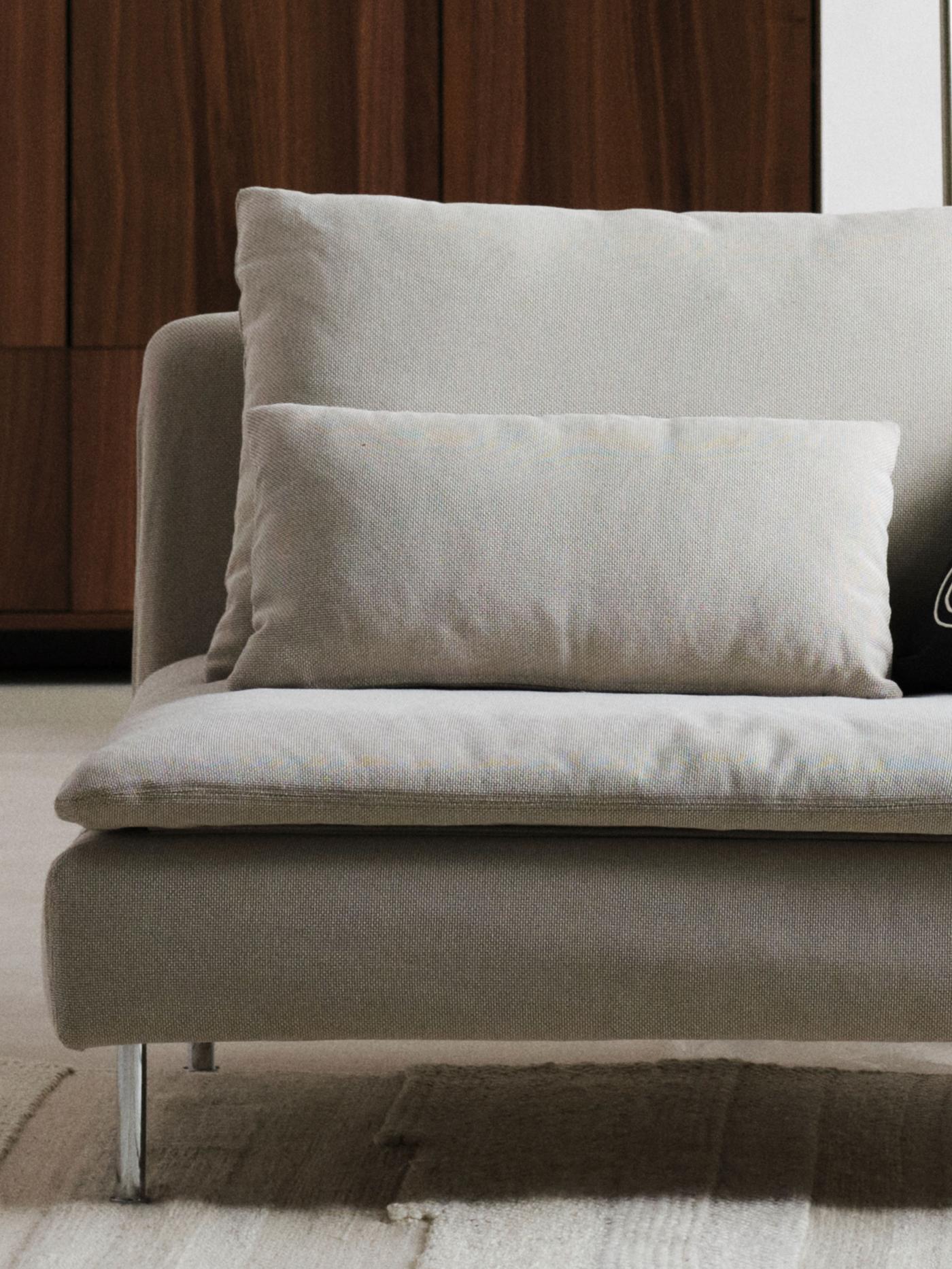Close up on SÖDERHAMN sofa.