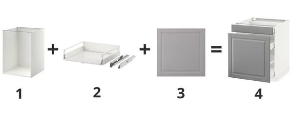 Combine your kitchen cabinets