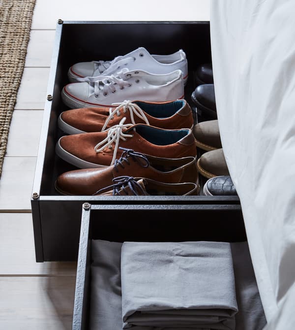 Contenitori sottoletto per le scarpe e la biancheria - IKEA.