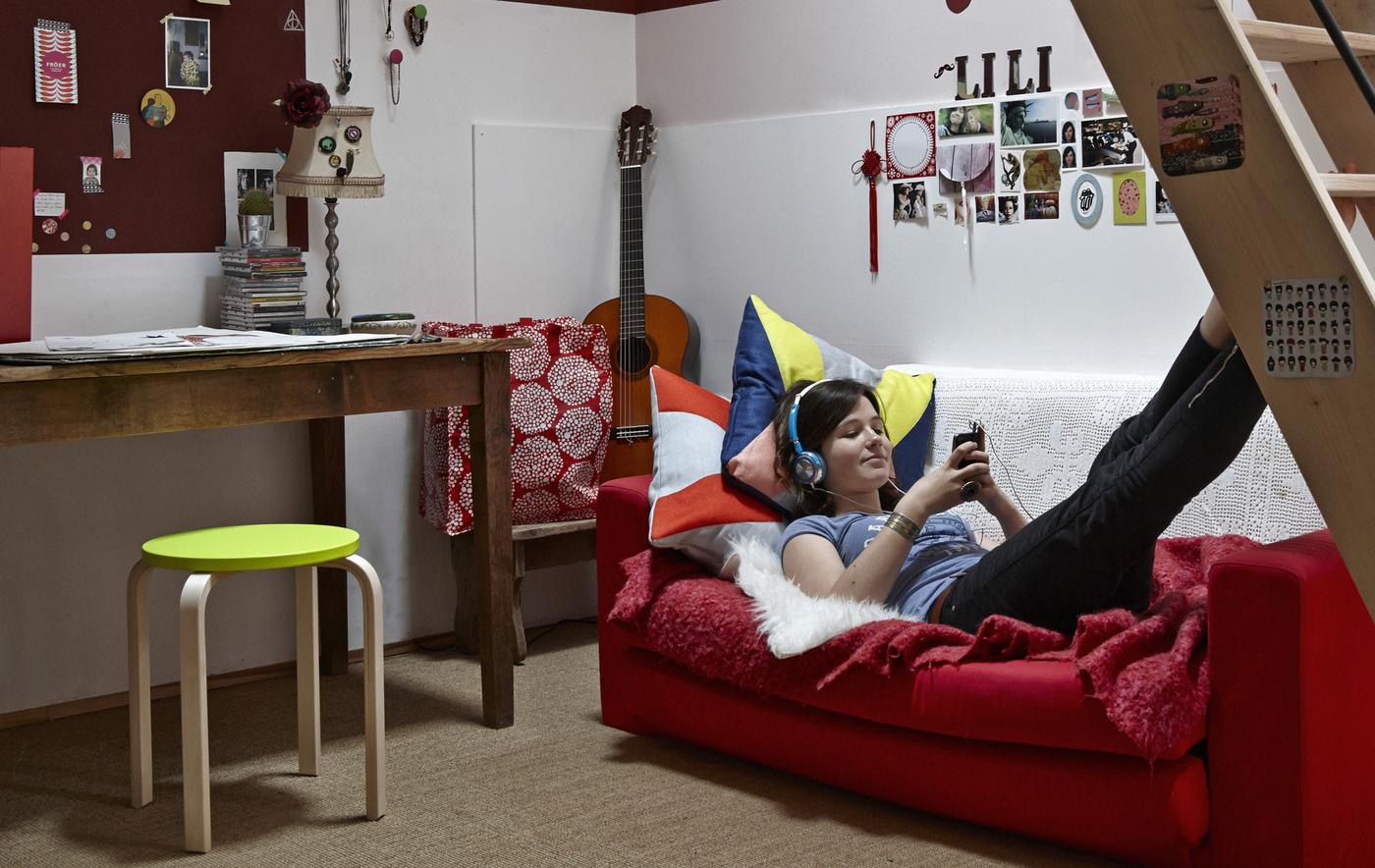 Create a cool space for teenagers to hang out.