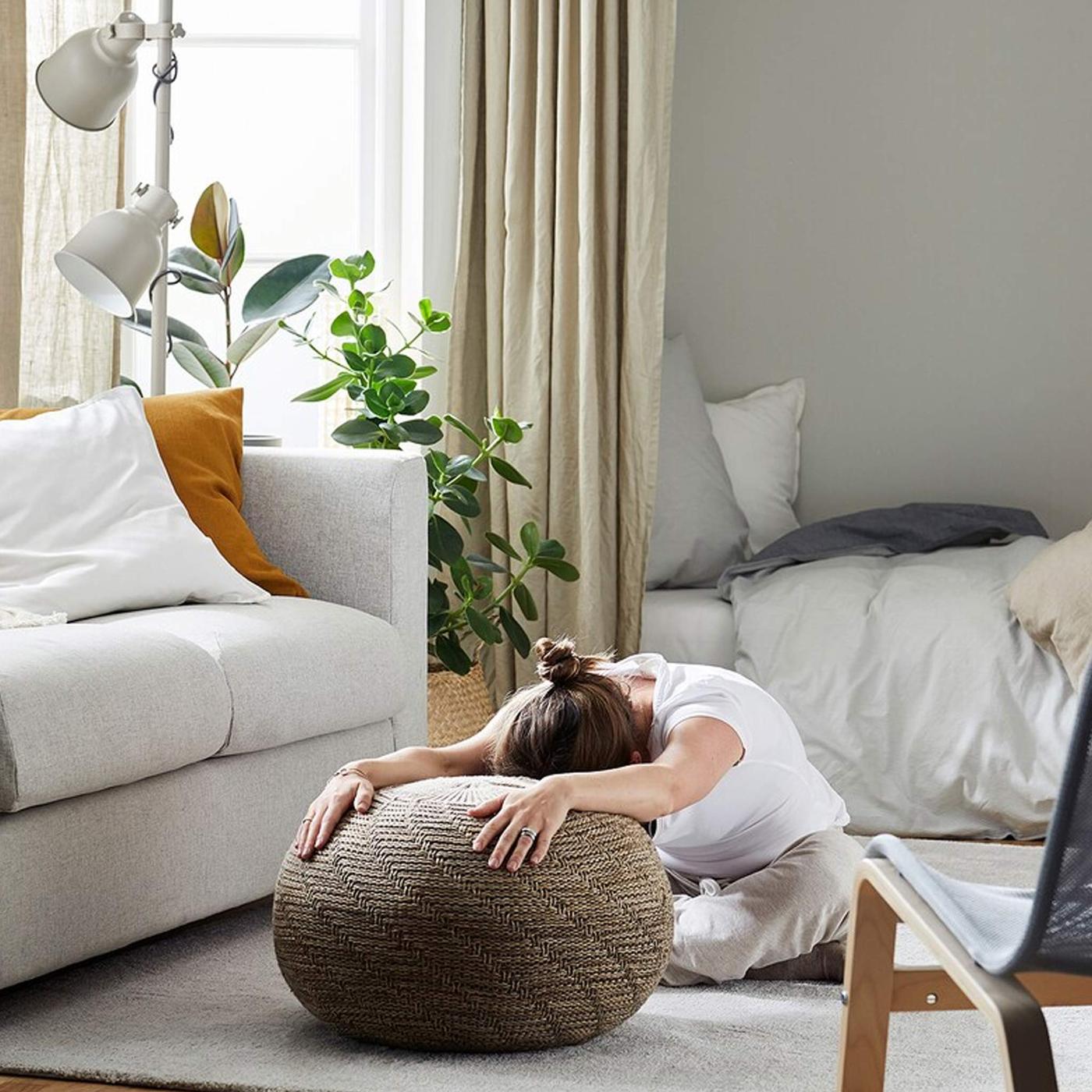 Create space for well-being in your living room