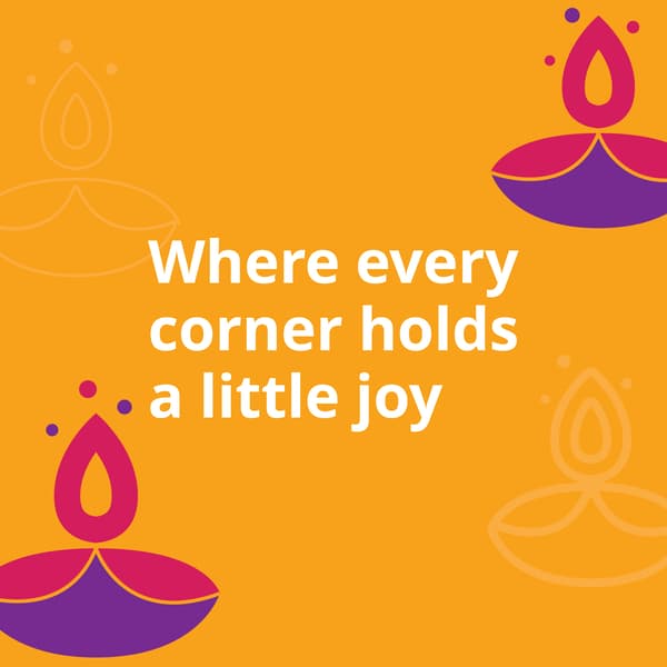 Deepavali lantern : Where every corner holds a little joy