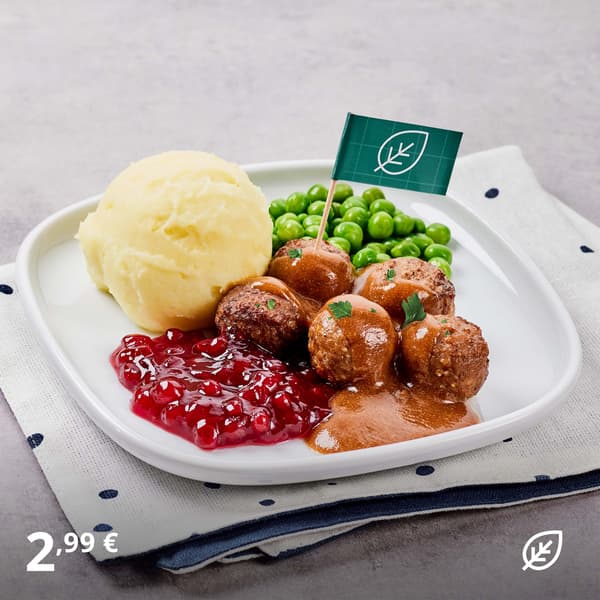 Dish at the Swedish Restaurant:
